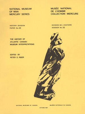 cover image of History of Atlantic Canada